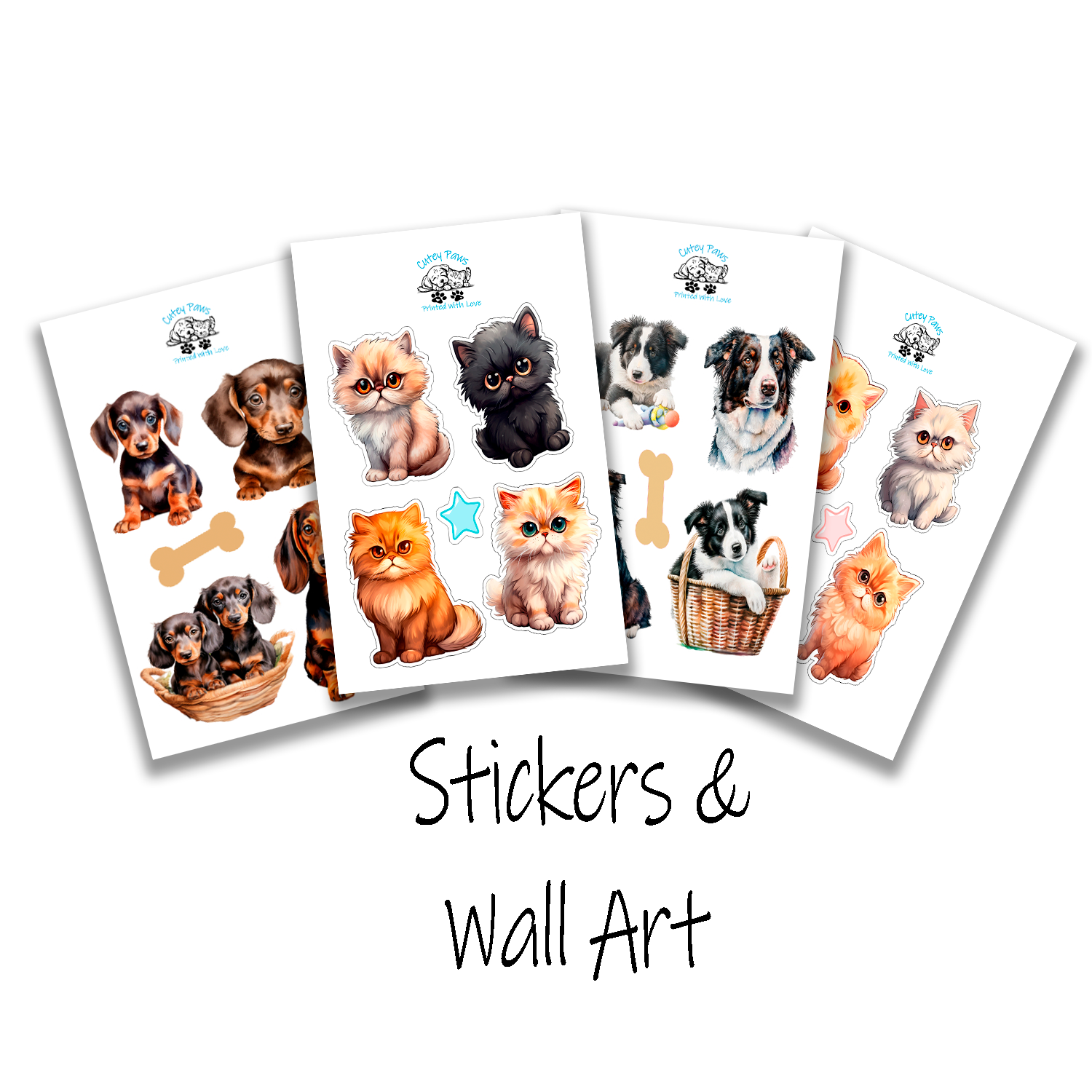 wholesale glossy sticker sheets 