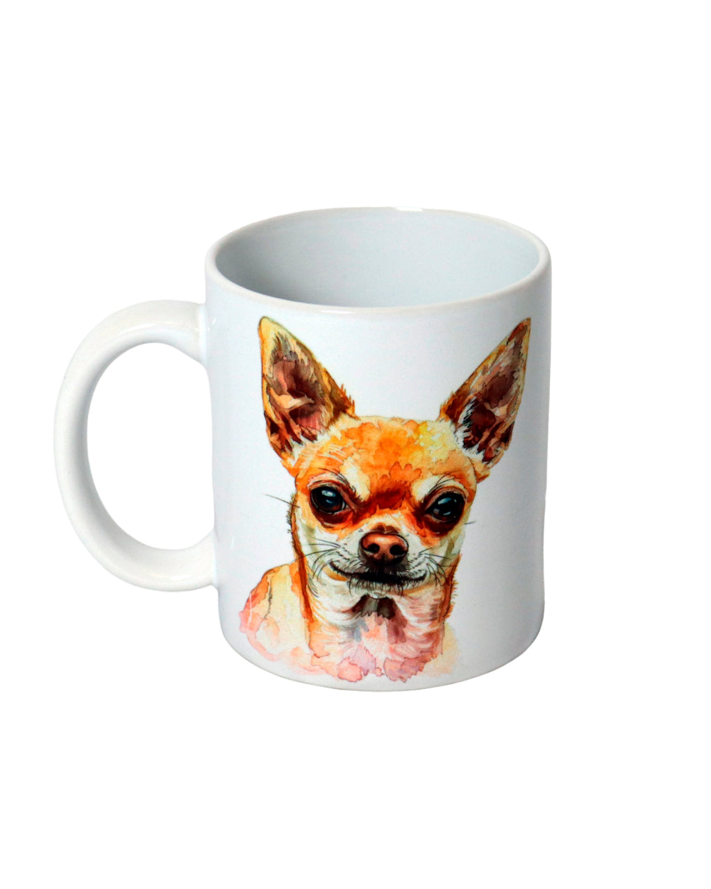 chihuahua printed mug