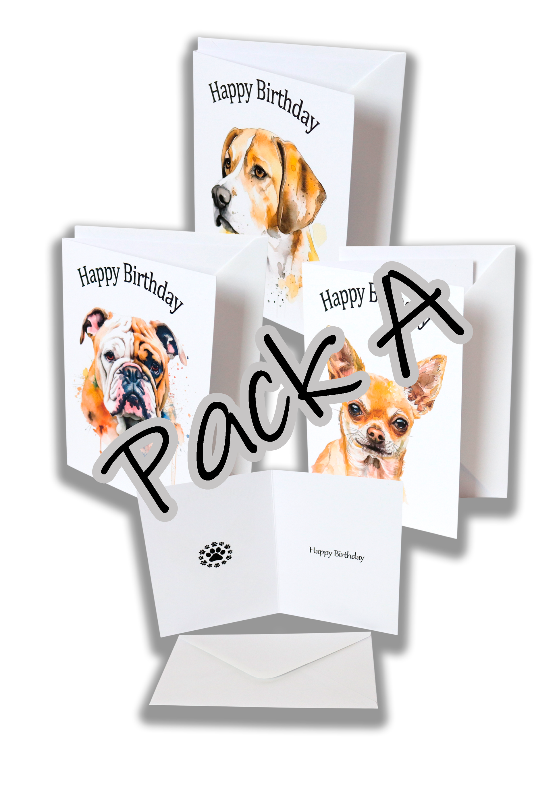 wholesale pack of 6 greetings cards