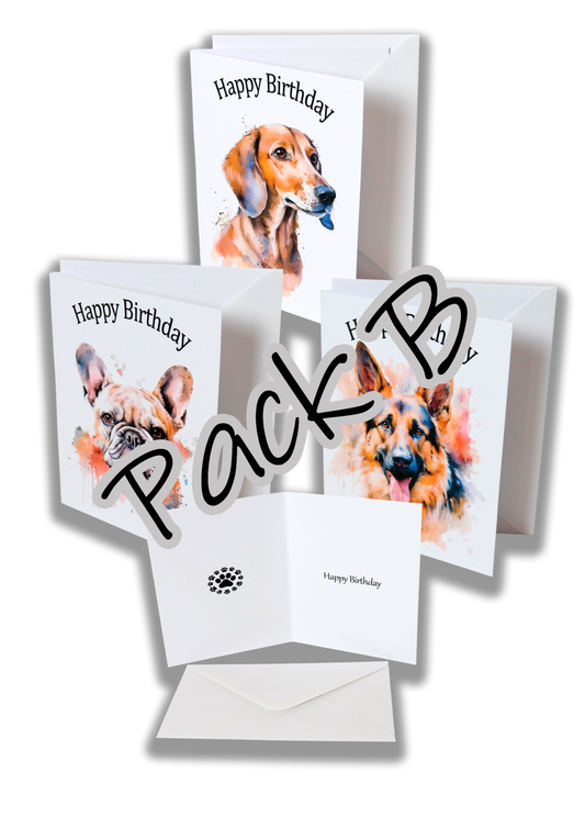 wholesale pack of 6 geetings cards 