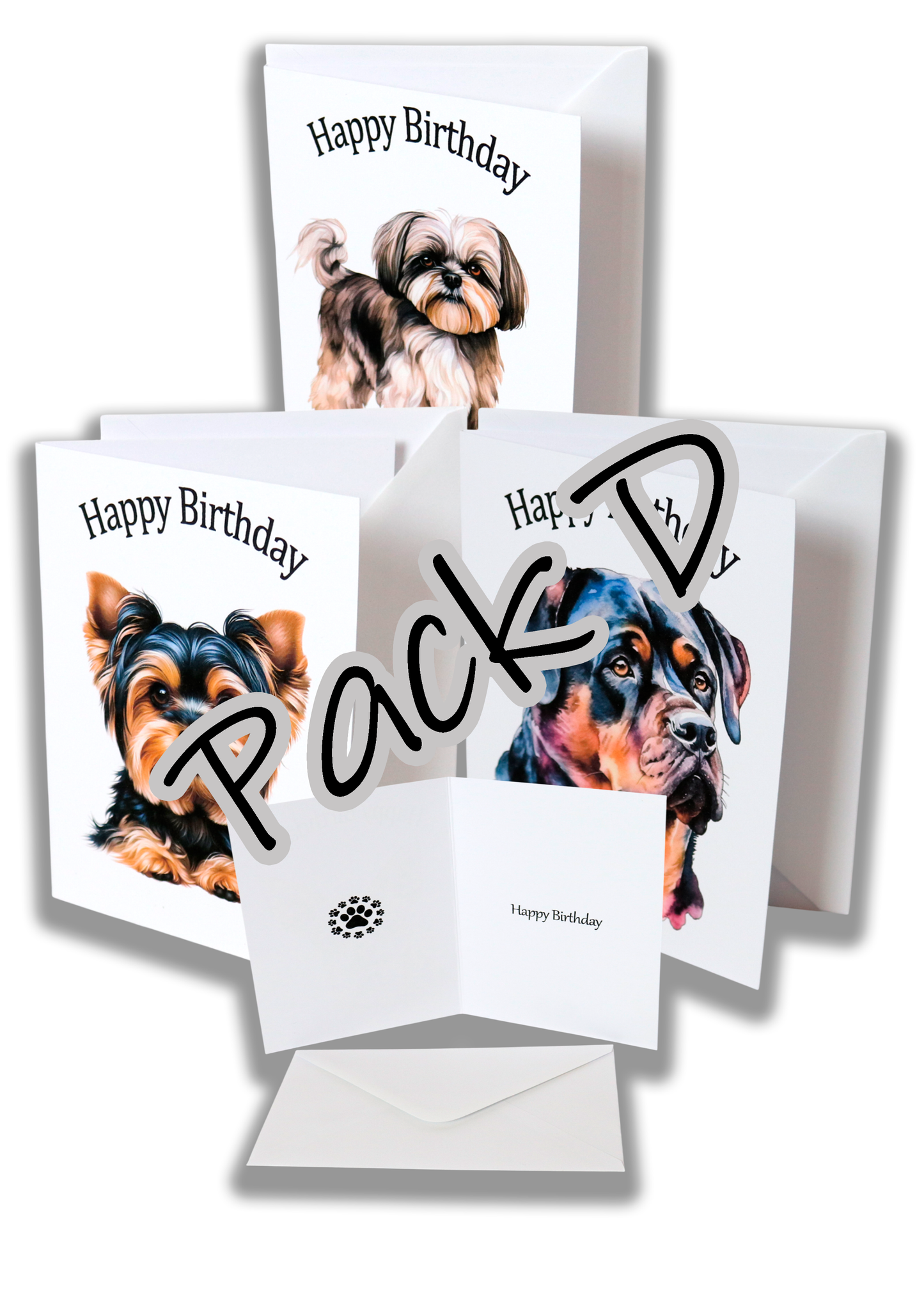 wholesale pack of 6 greetings cards