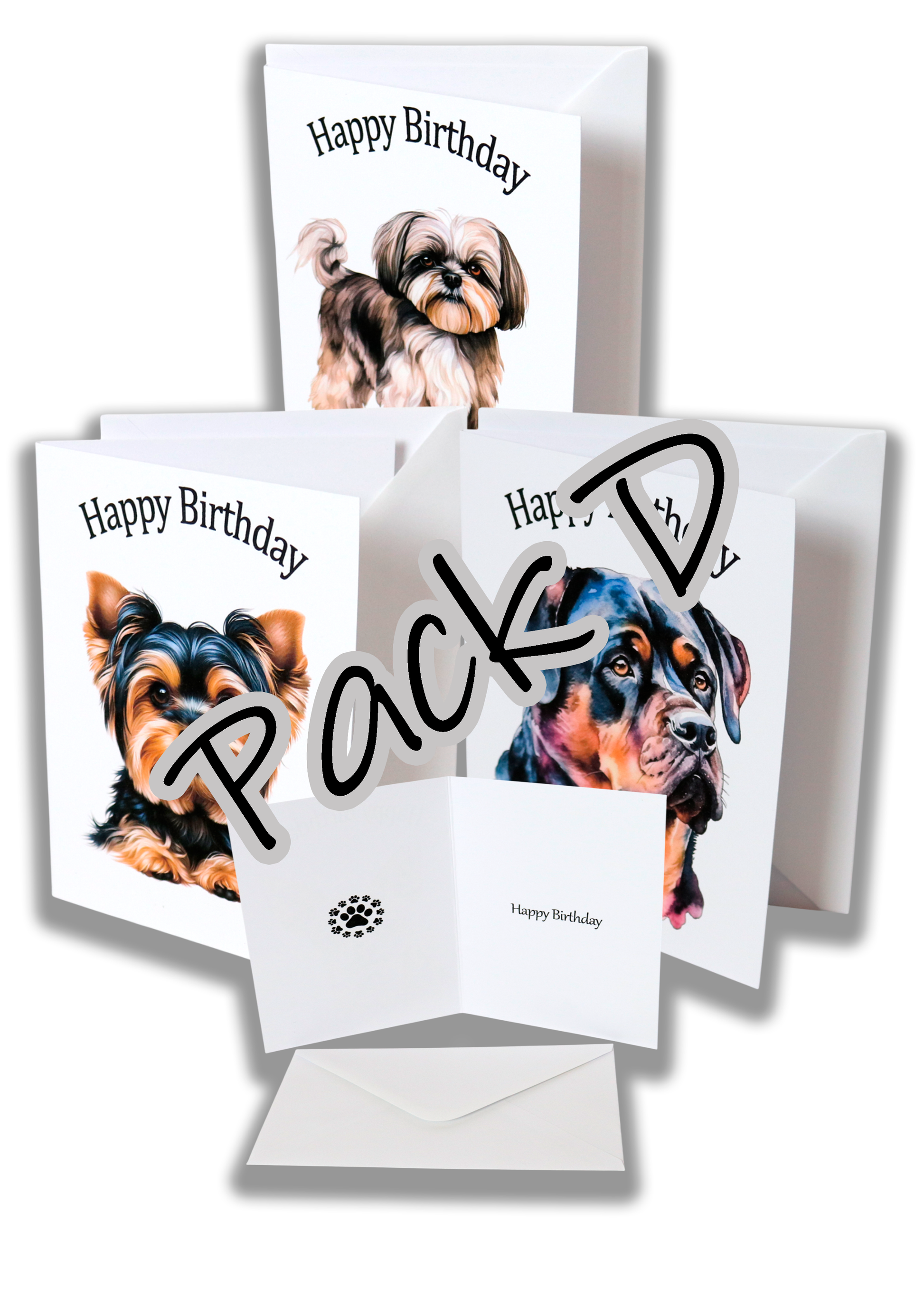 wholesale pack of 6 greetings cards