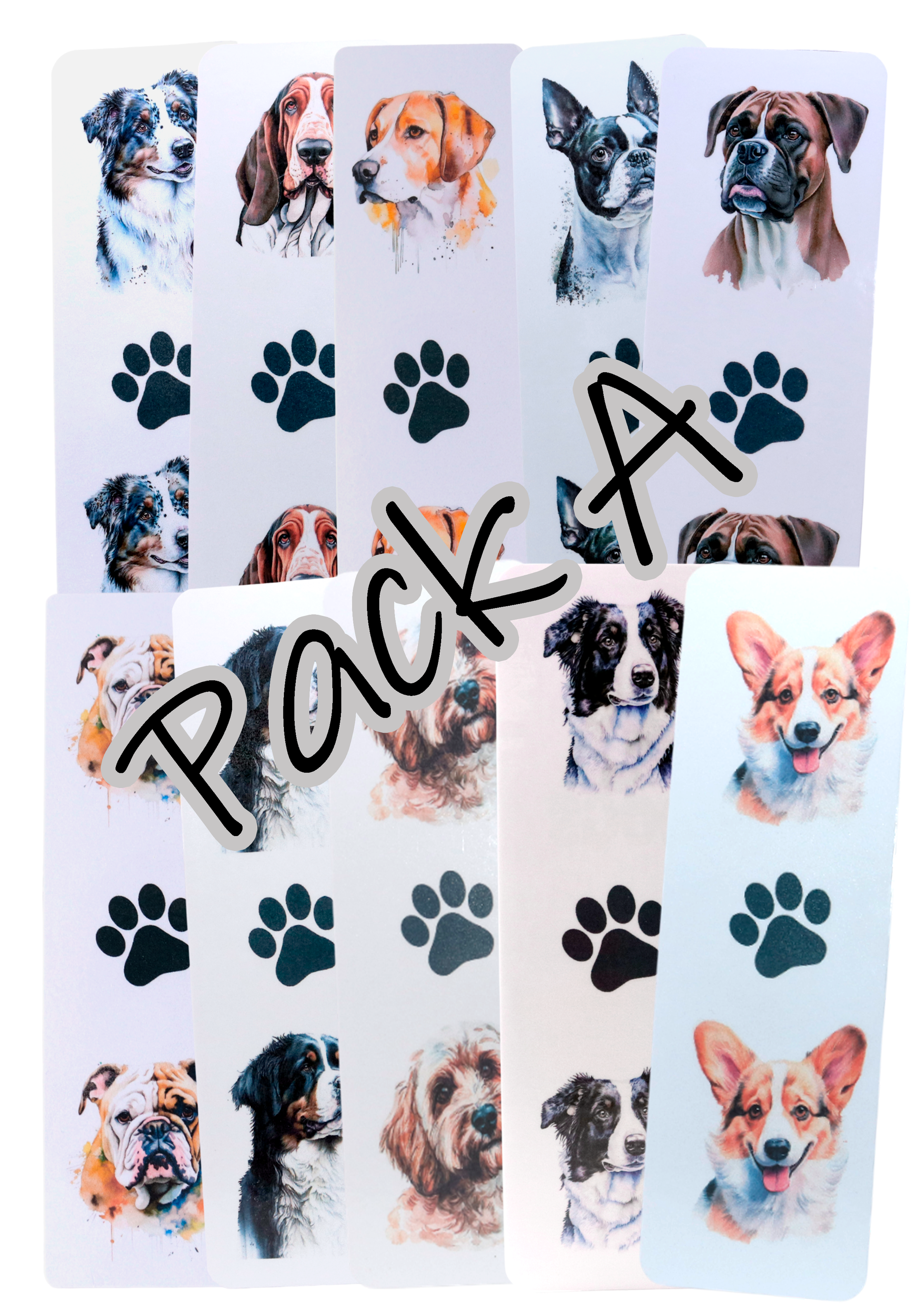 Wholesale pack of 10 bookmarks  